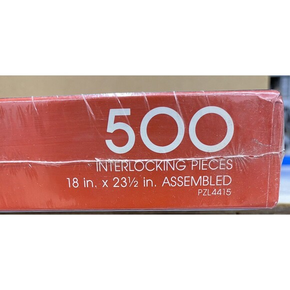 Springbok Puzzle A LABOR OF LOVE Vtg SEALED Woodworking Wood Shop 500 Pieces NIP - Picture 3 of 7